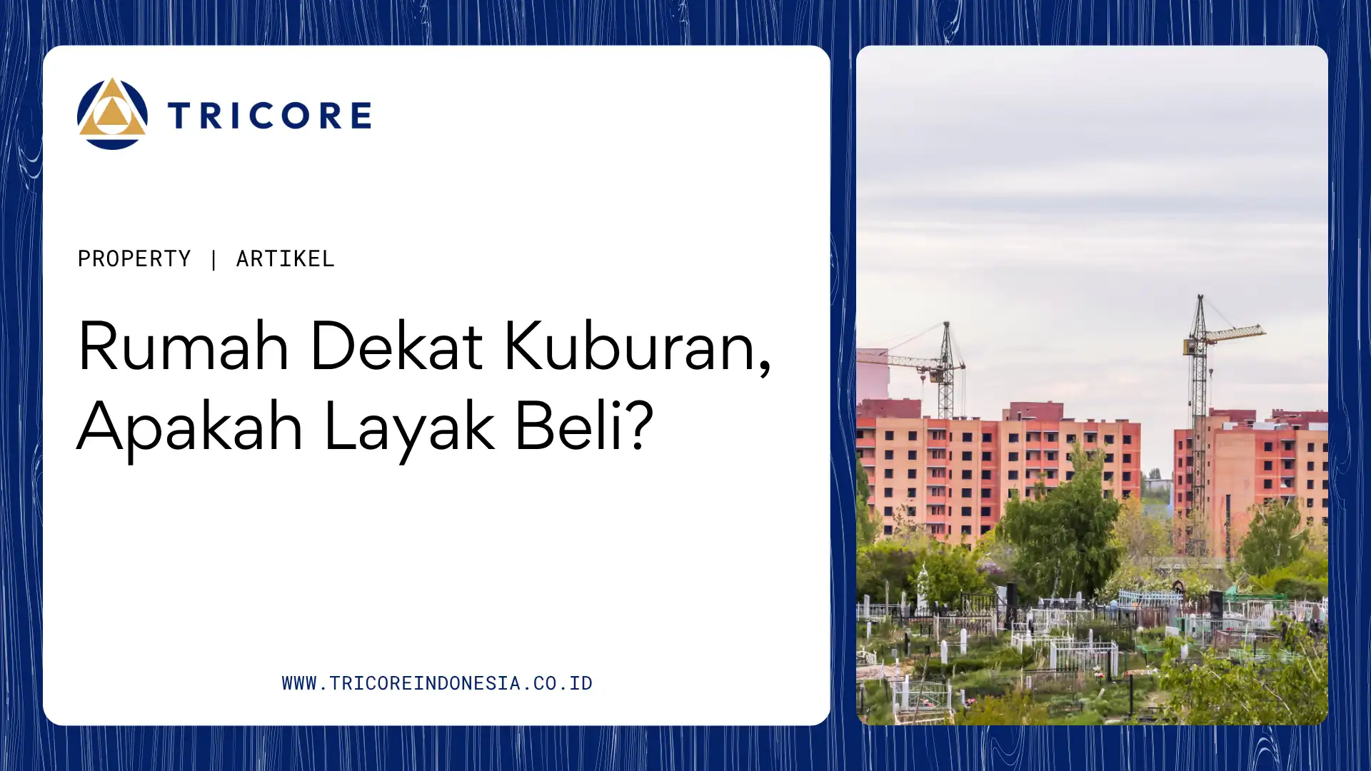 rumah dekat kuburan