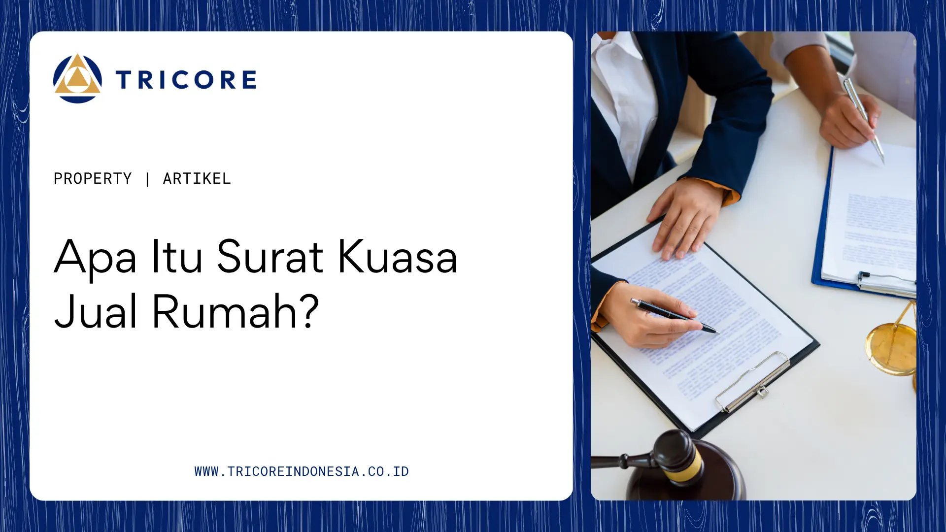 Surat Kuasa Jual Rumah
