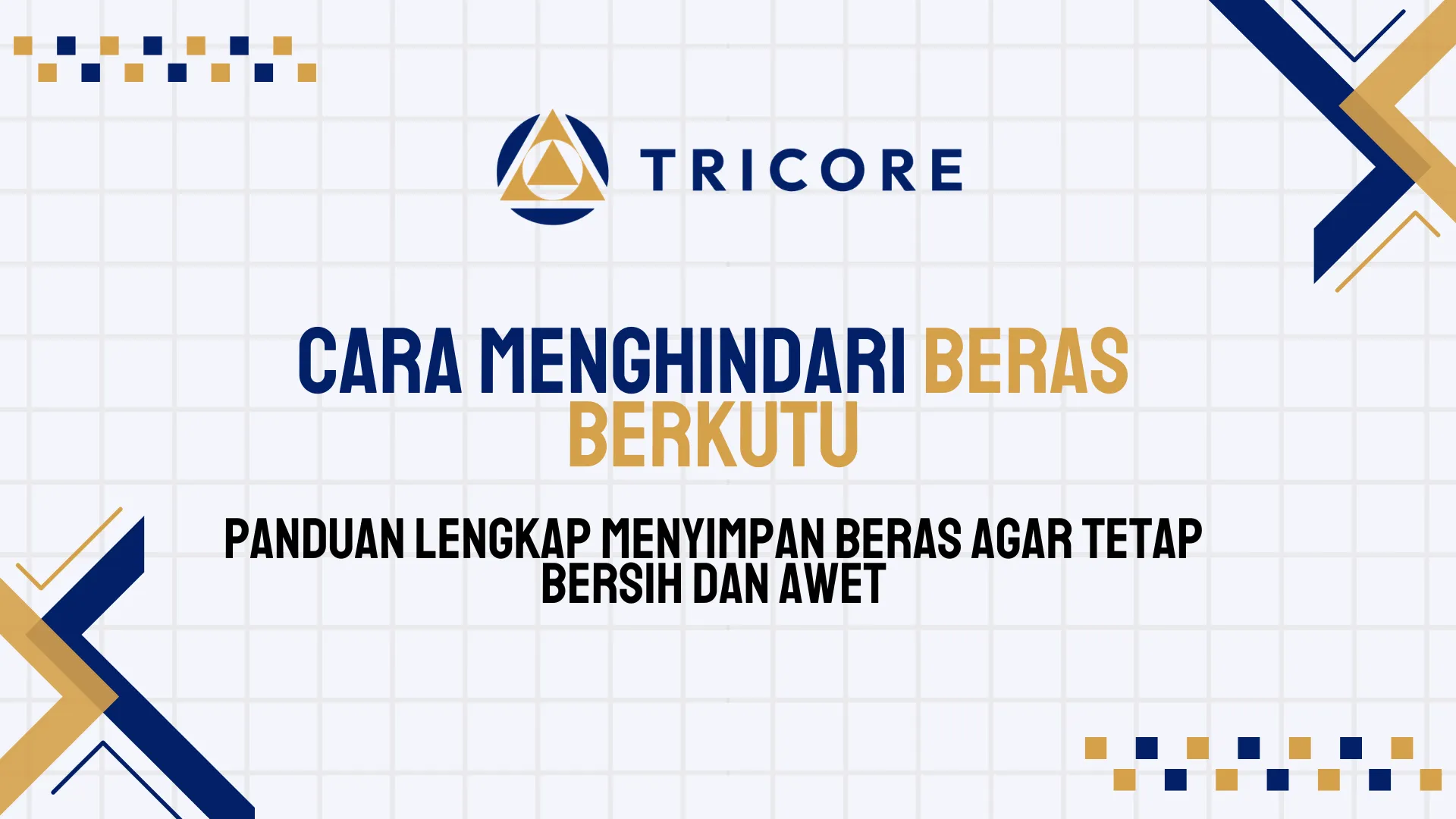 Cara Menghindari Beras Berkutu