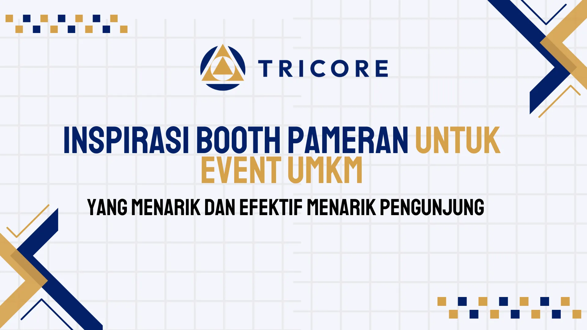 Inspirasi Booth Pameran untuk Event UMKM