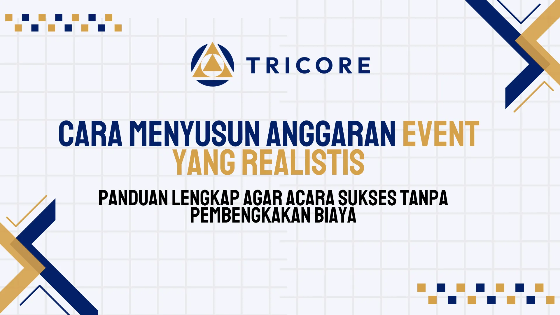 Cara Menyusun Anggaran Event