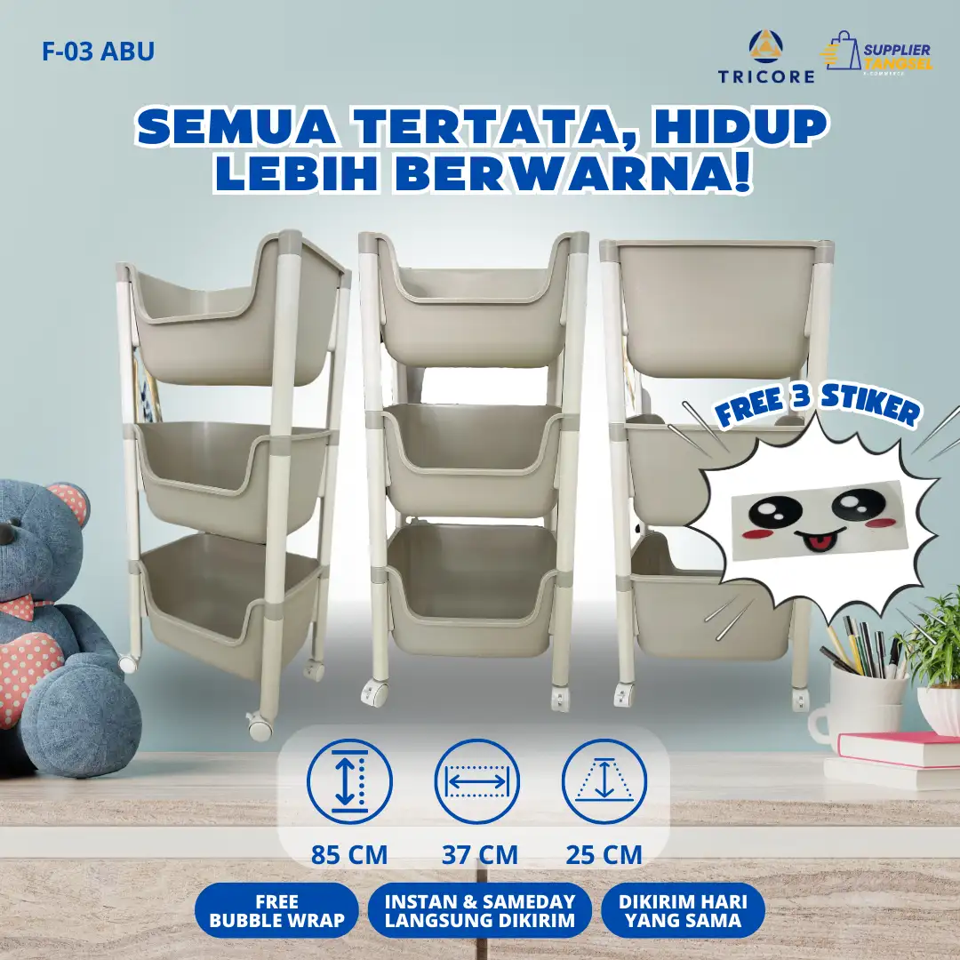 Rak Serbaguna 3 Susun - Image 8