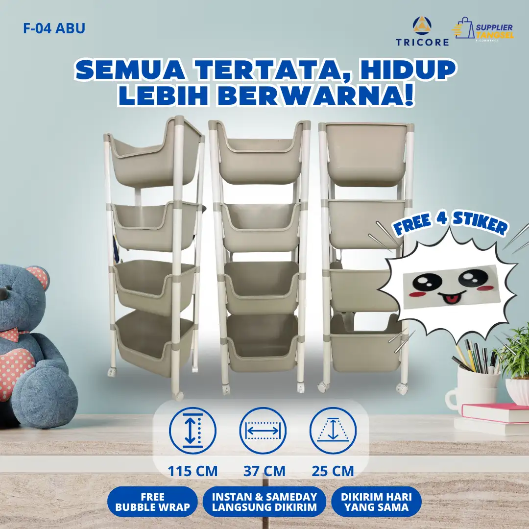 Rak Serbaguna 4 Susun - Image 6