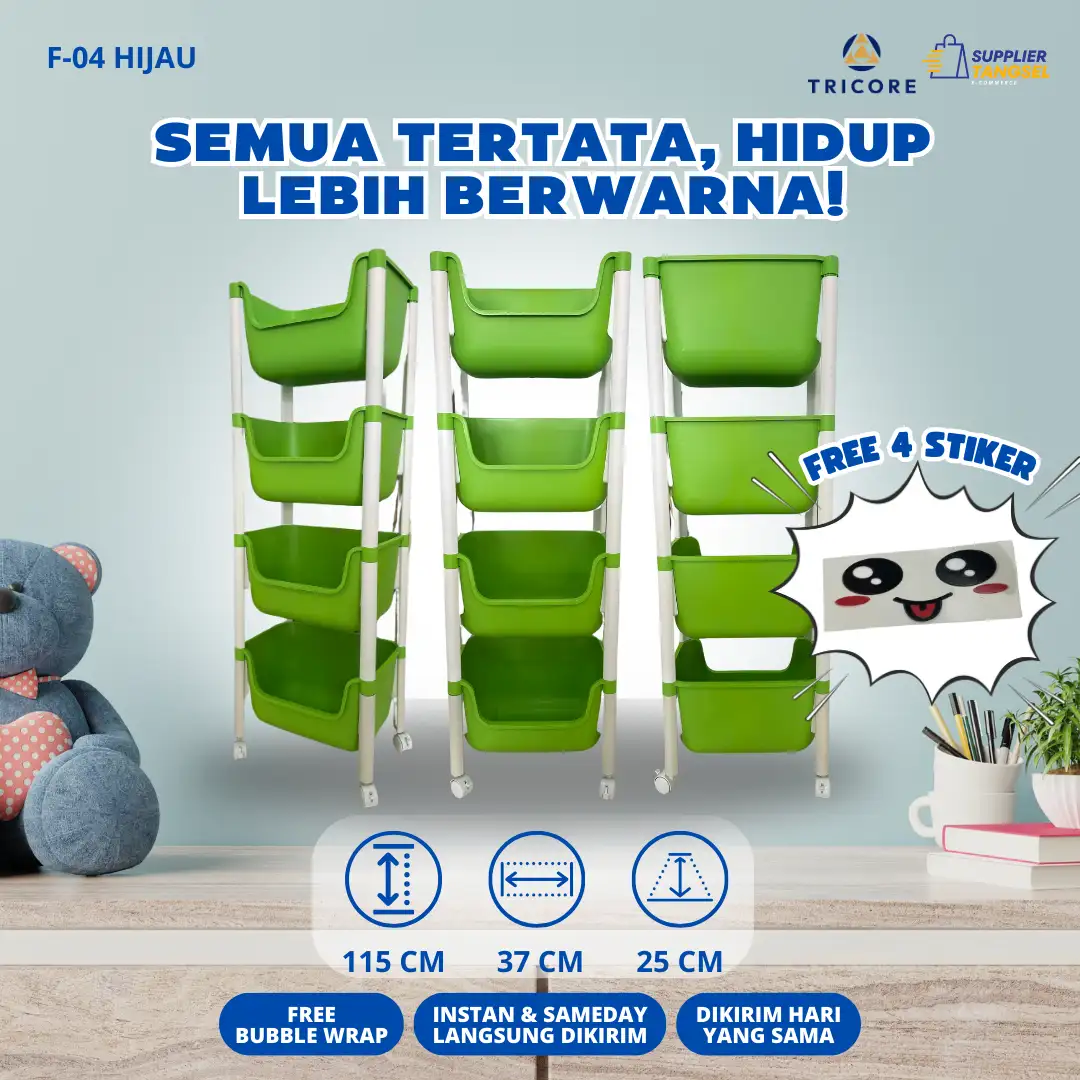 Rak Serbaguna 4 Susun - Image 5