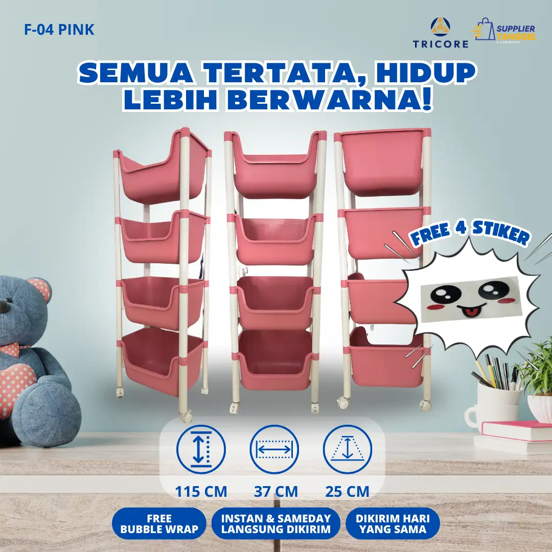 Rak Serbaguna 4 Susun - Image 4