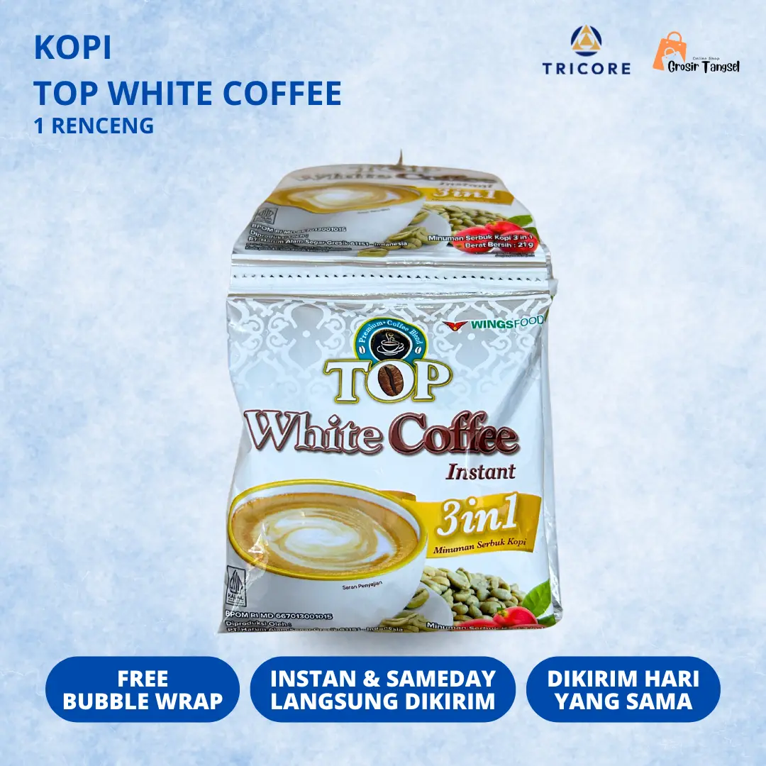 KOPI TOP COFFEE WHITE COFFEE