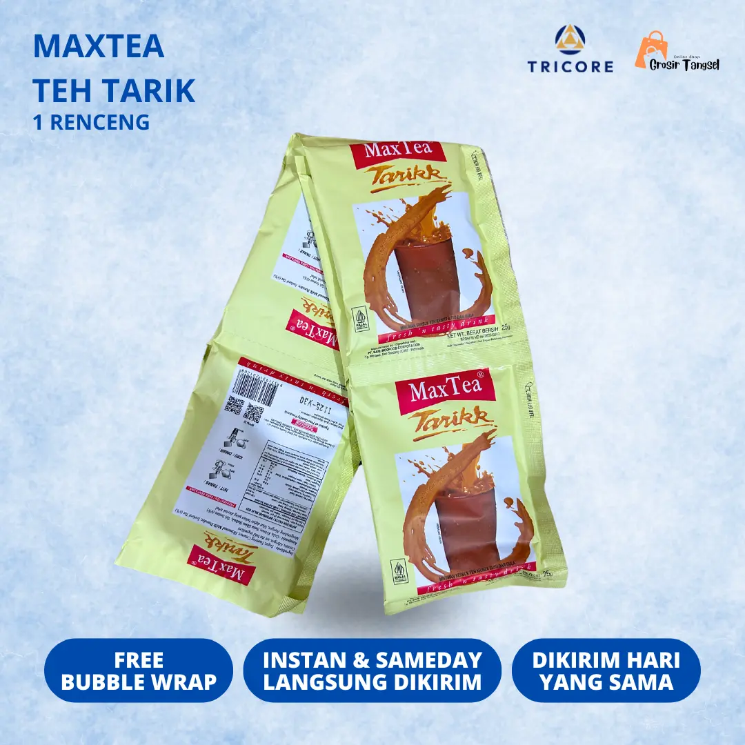 MaxTEA Tarik Renceng Isi 10Pcs
