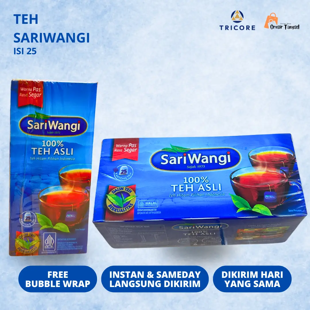 Teh SariWangi Teh Asli Isi 30 - Image 2