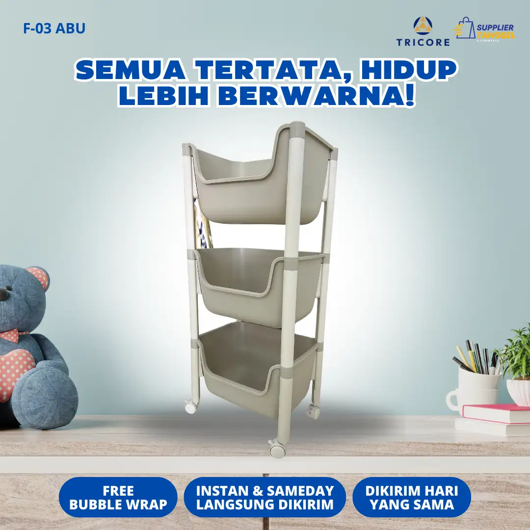 Rak Serbaguna 3 Susun - Image 2