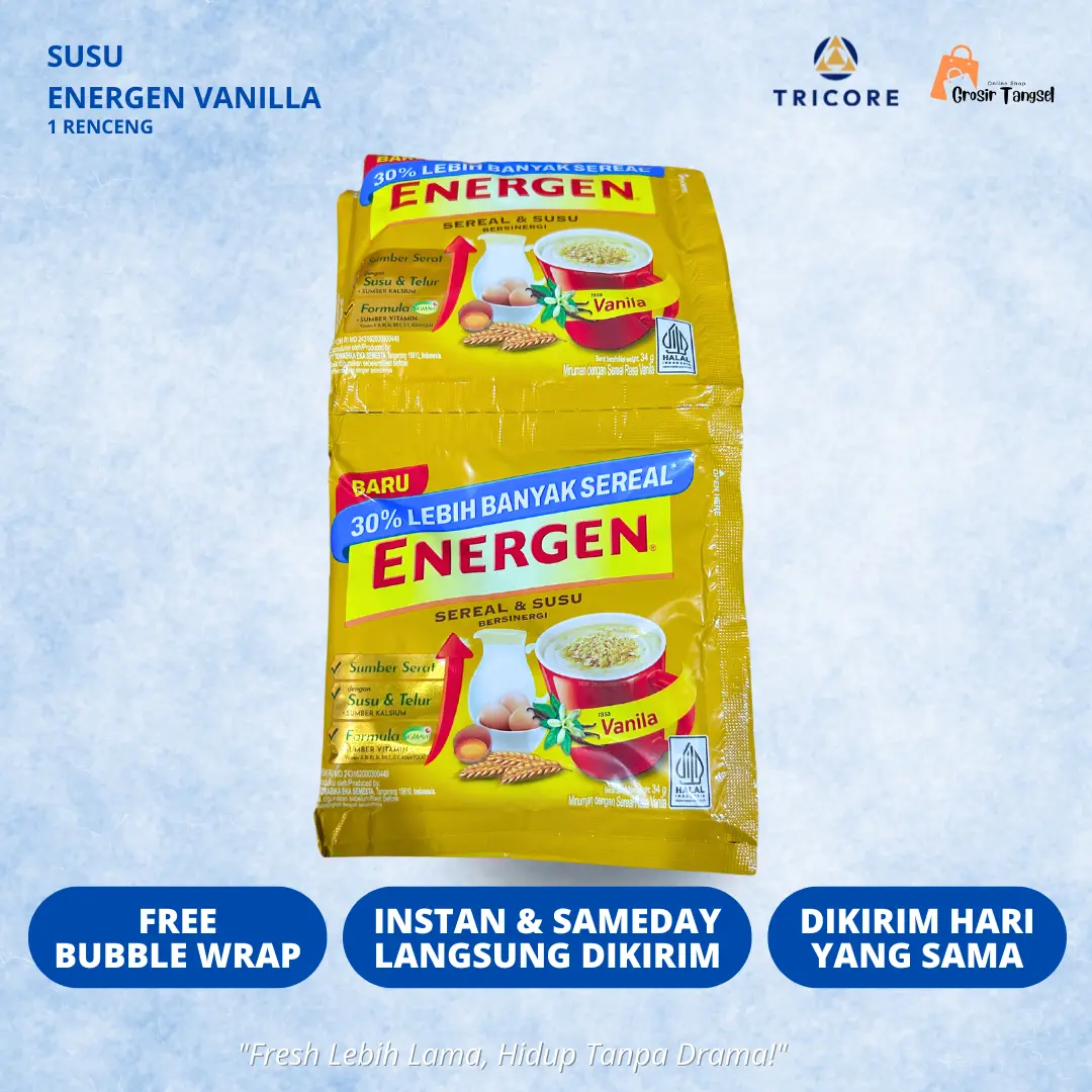 Susu Sereal Energen Vanila