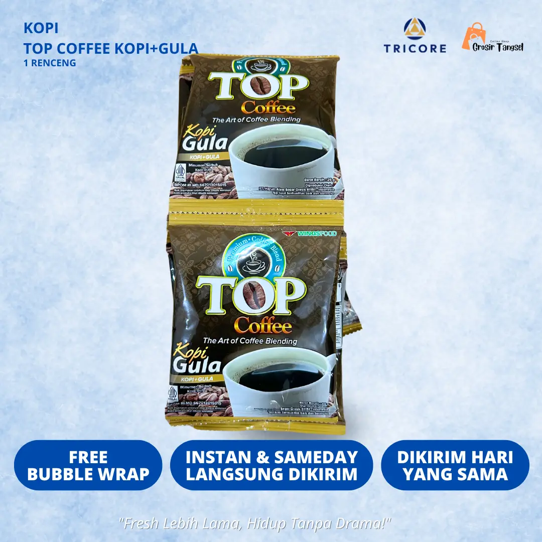 Kopi Top Coffee Plus Gula - Image 2