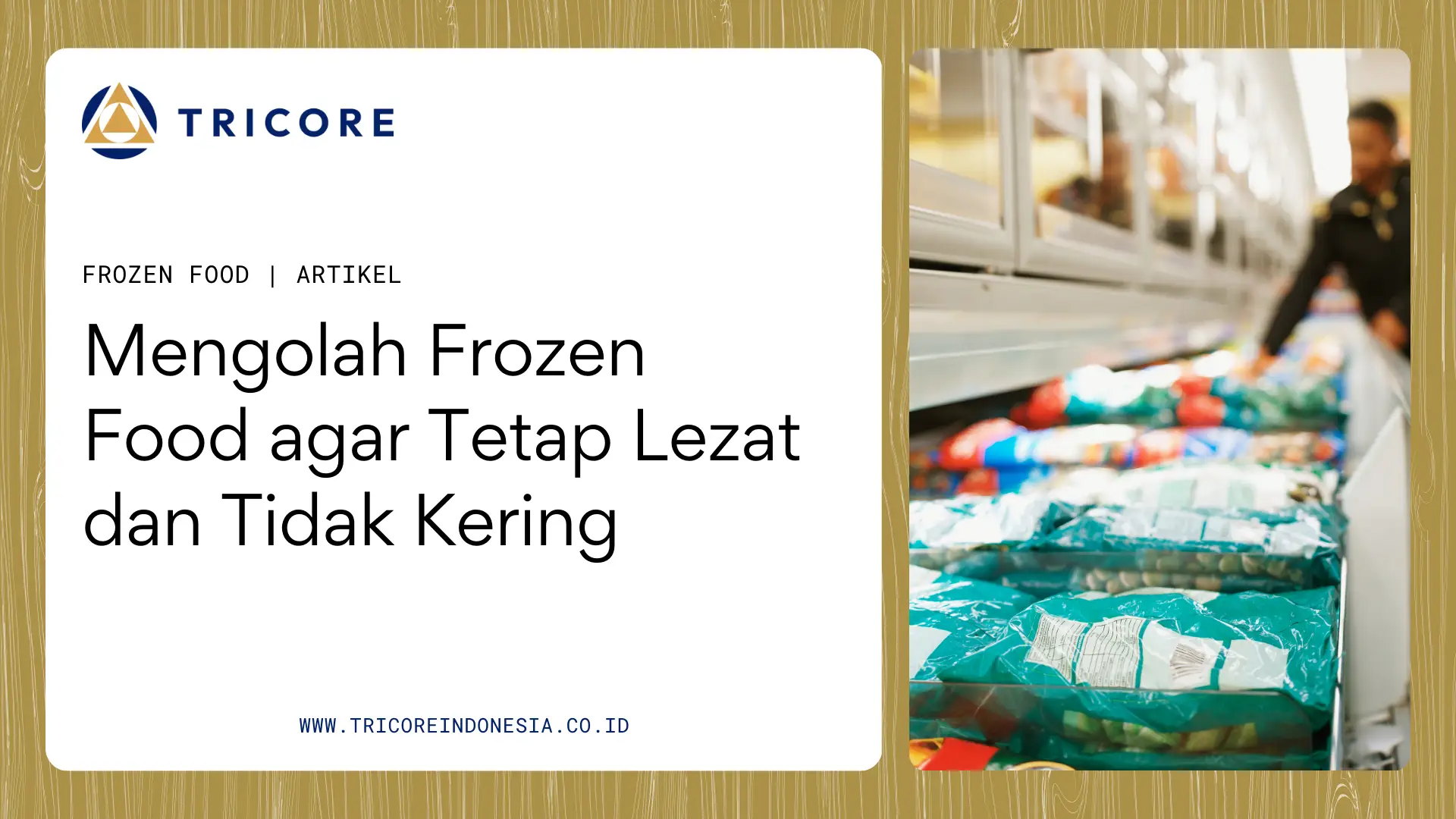 mengolah frozen food