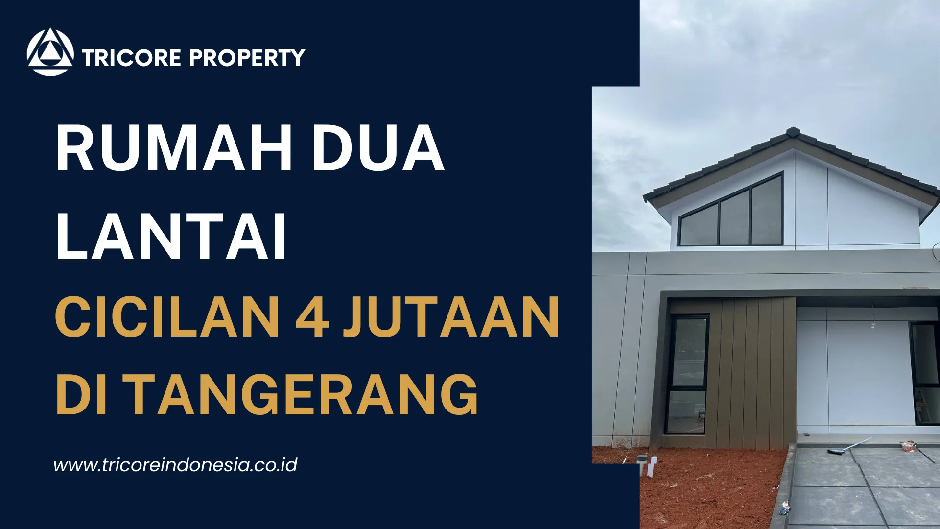 rumah dua lantai