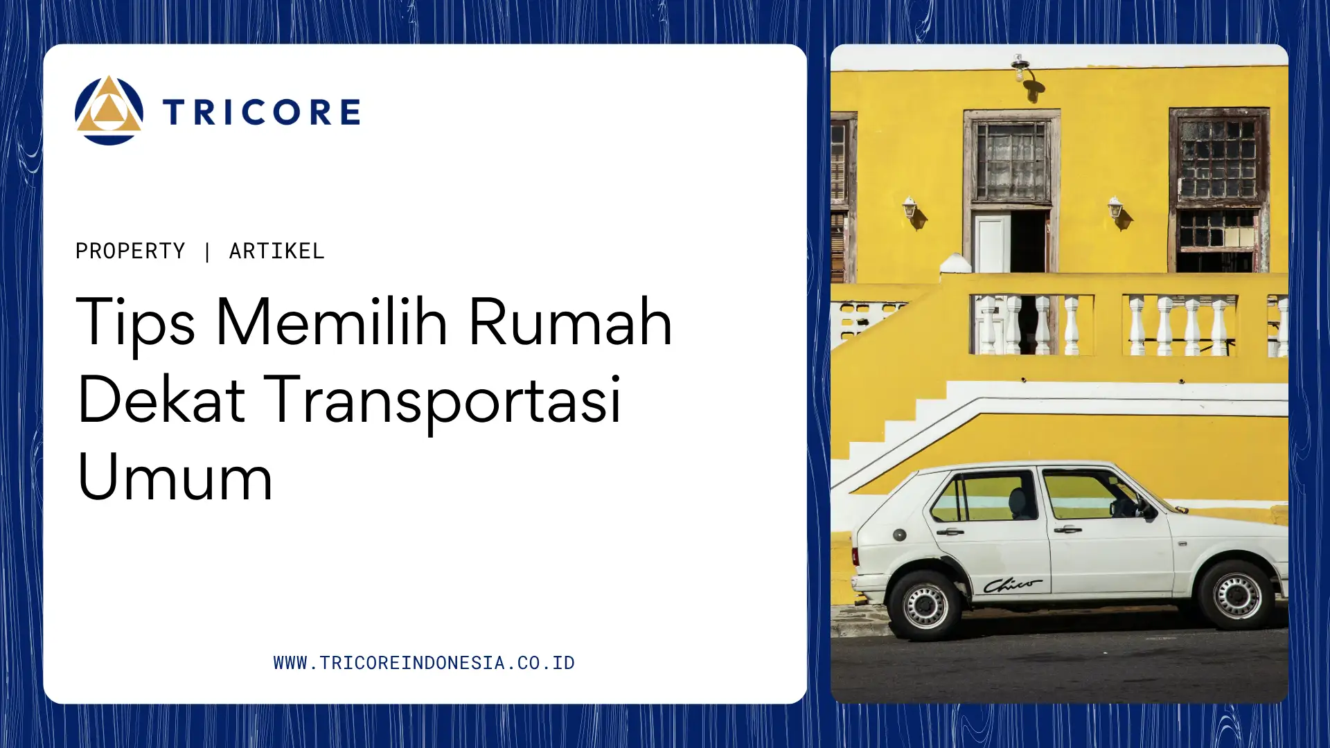 rumah dekat transportasi umum