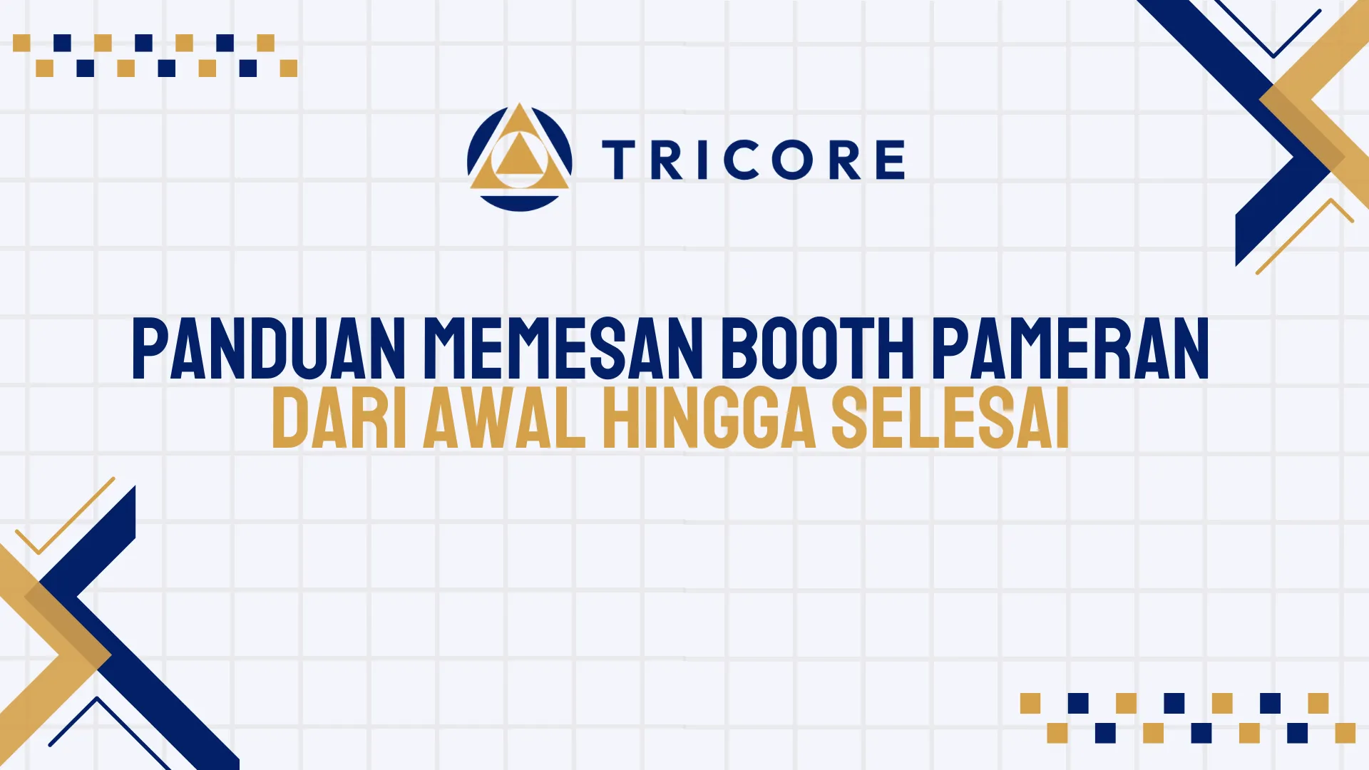 Panduan Memesan Booth Pameran