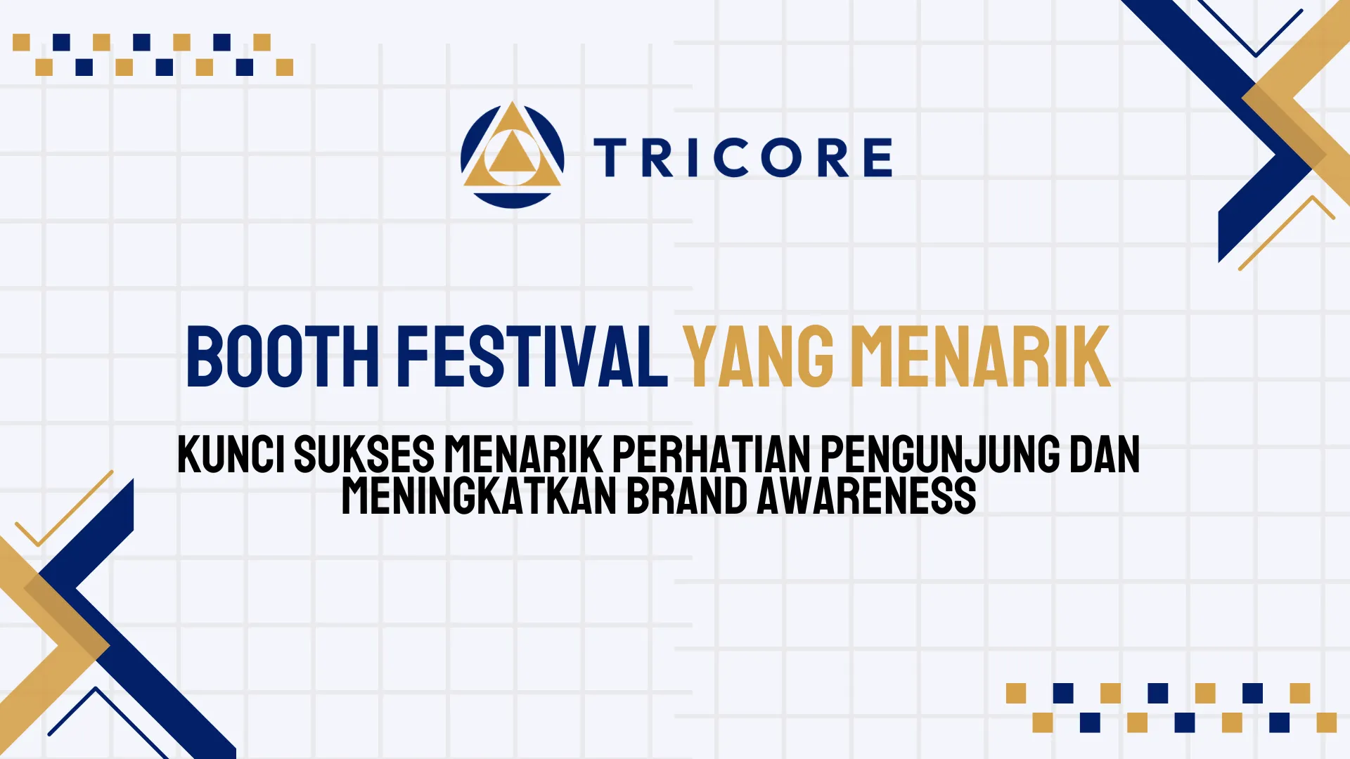 Booth Festival yang Menarik