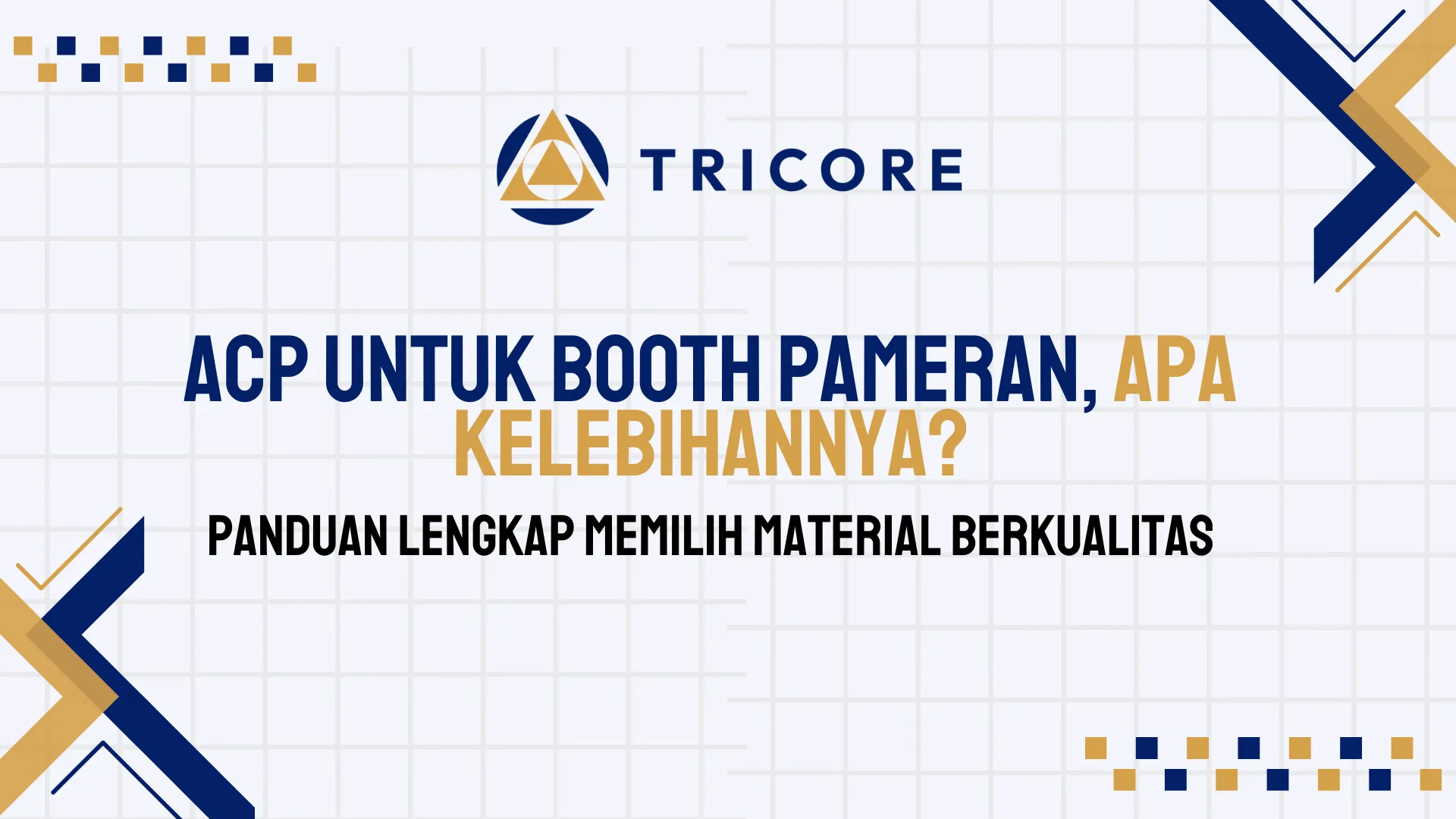 ACP untuk Booth Pameran