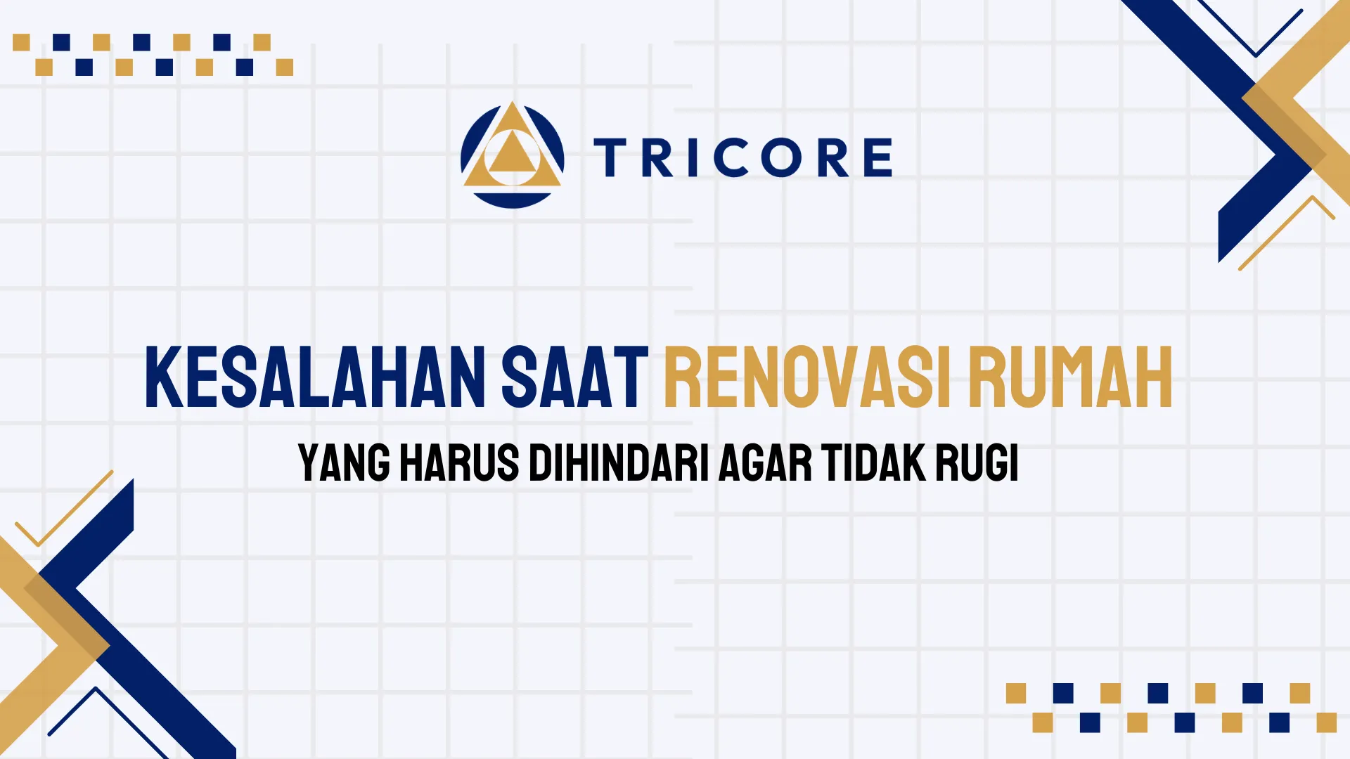 Kesalahan Saat Renovasi Rumah