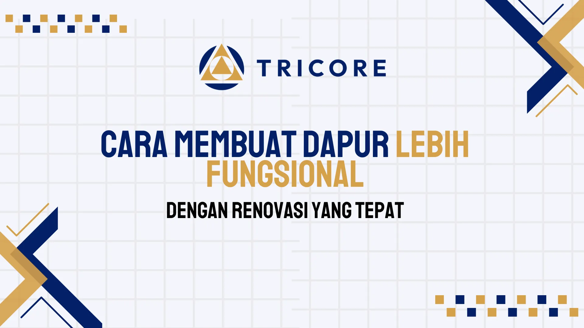 Cara Membuat Dapur Lebih Fungsional