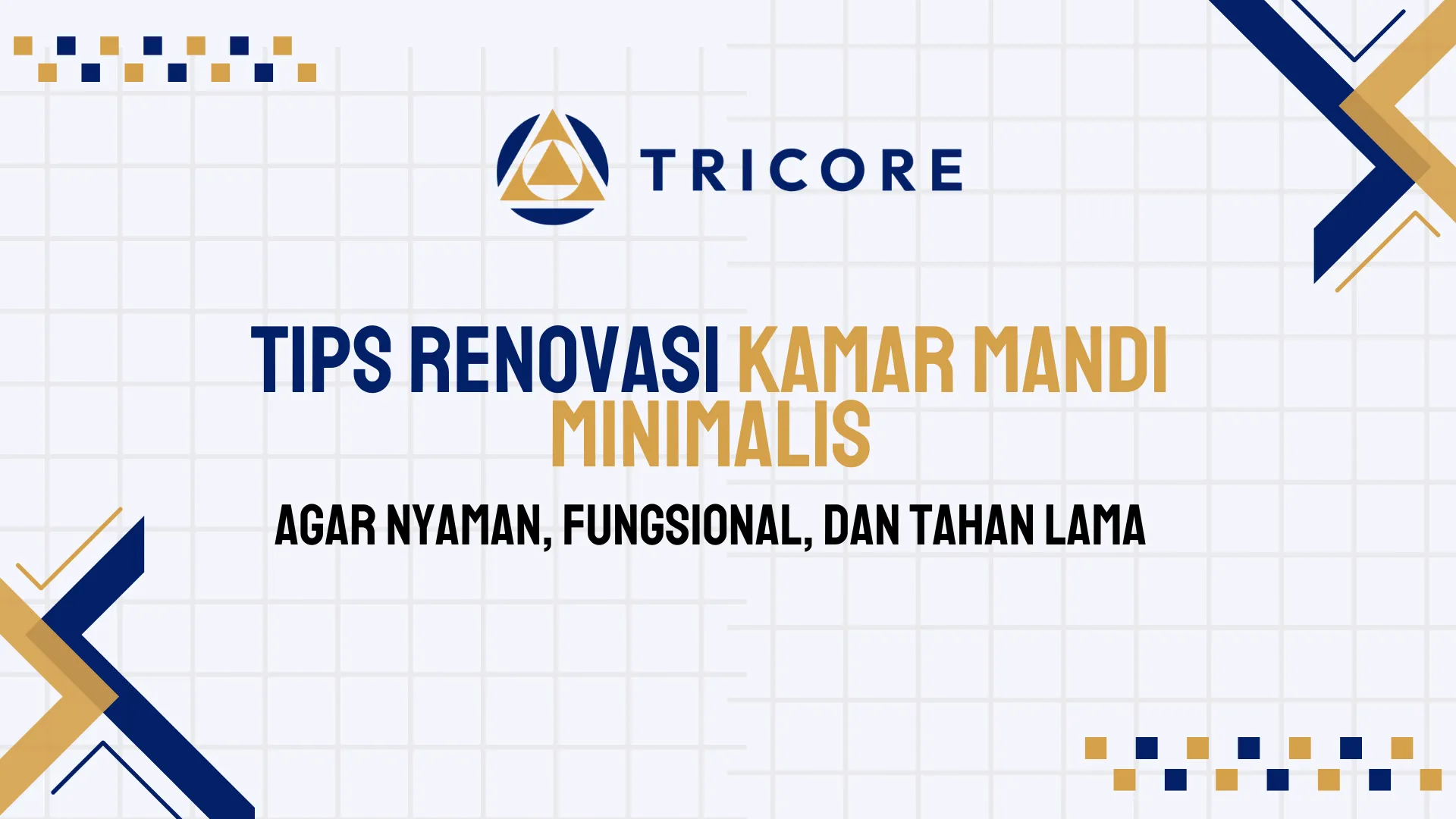 Tips Renovasi Kamar Mandi Minimalis