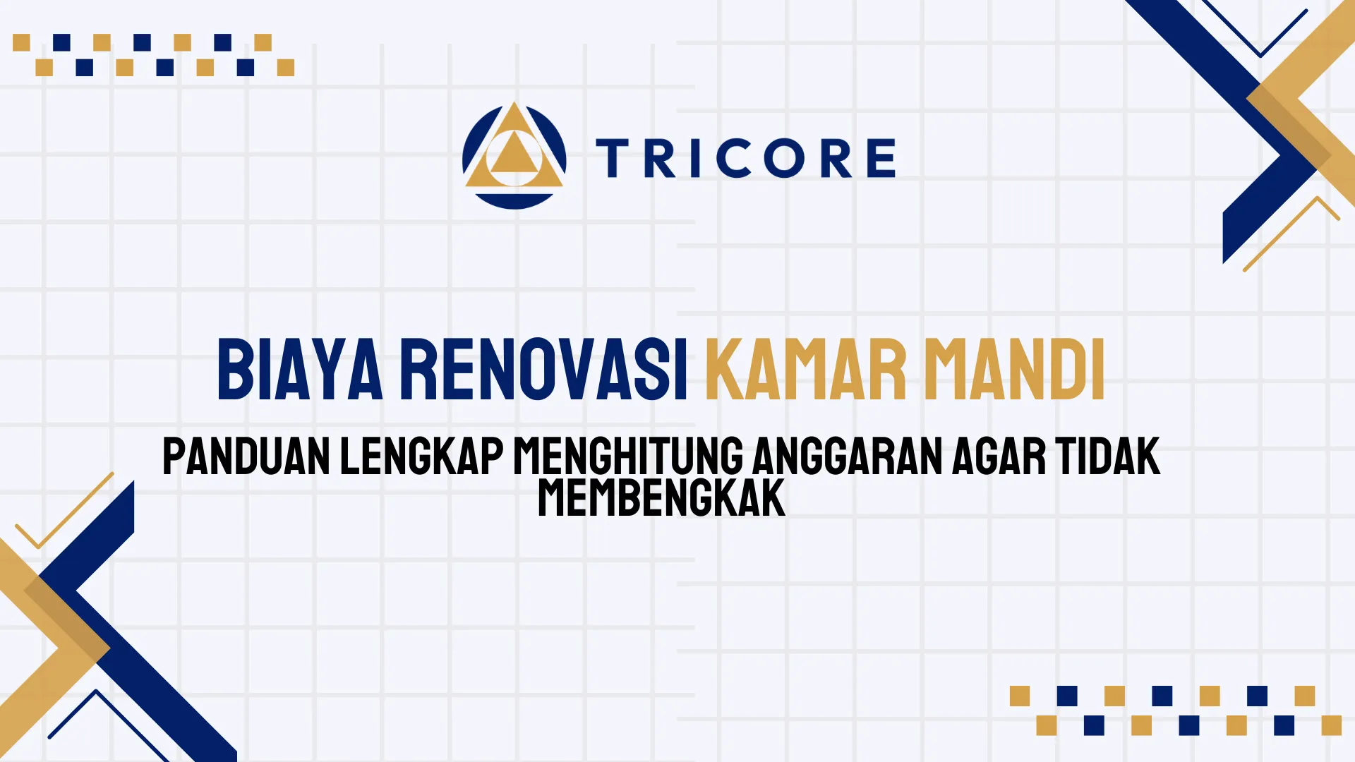 Biaya Renovasi Kamar Mandi