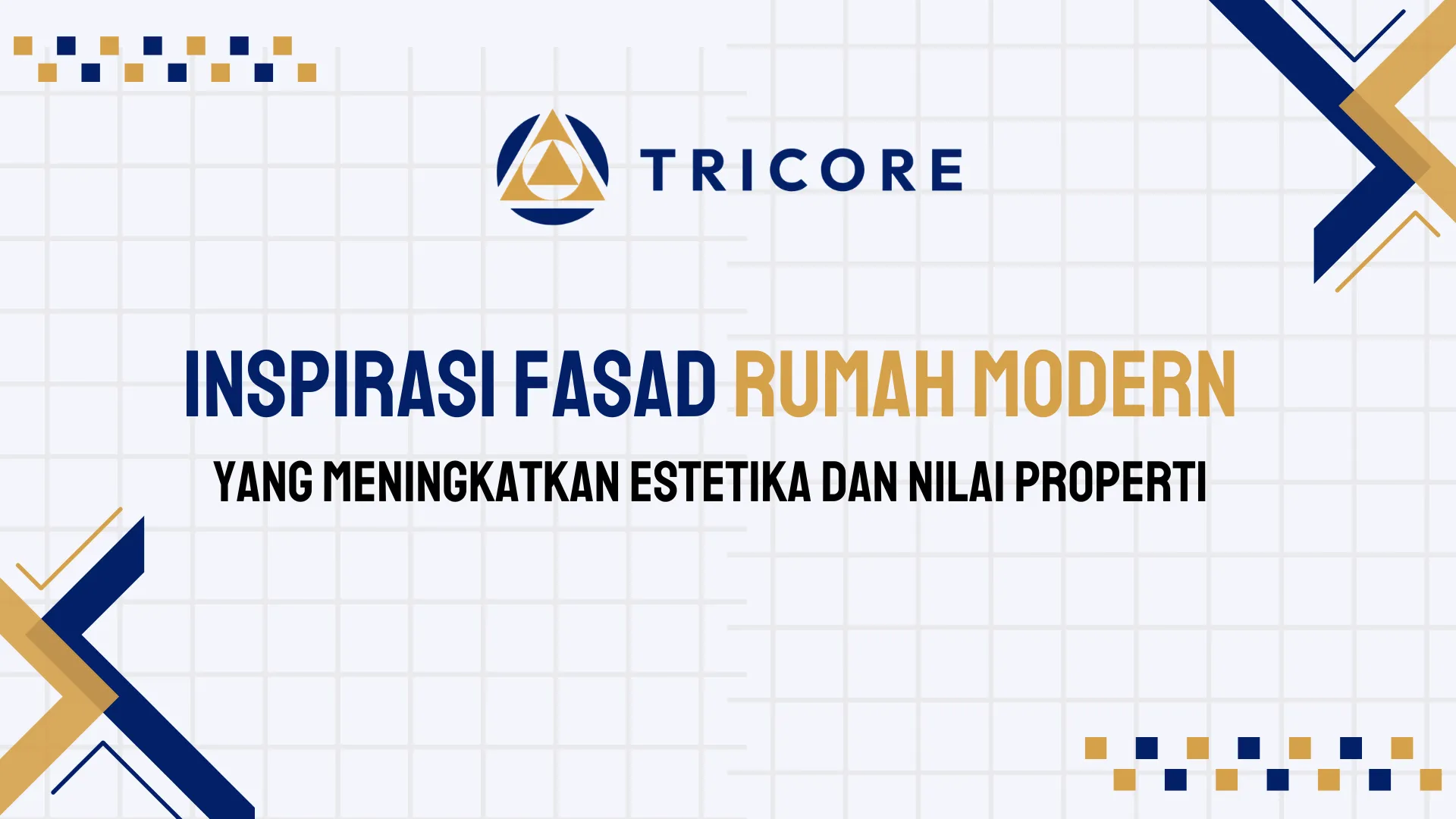 Inspirasi Fasad Rumah Modern