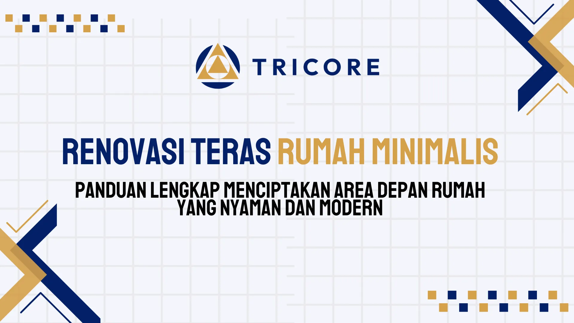 Renovasi Teras Rumah Minimalis